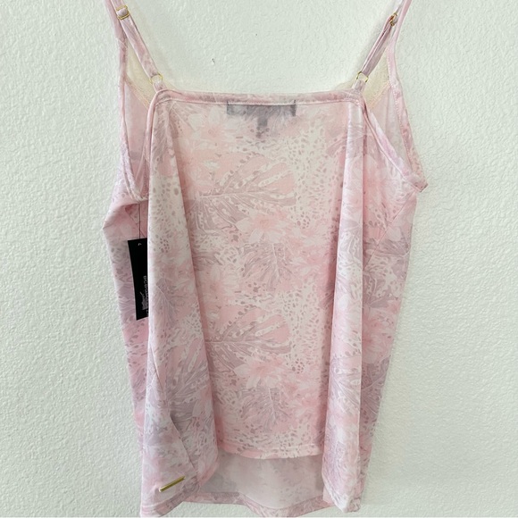 Women's Camisole and Shorts BCBGMaxazria Pink Lace Sleepwear Coquette Sz Med - Picture 5 of 9